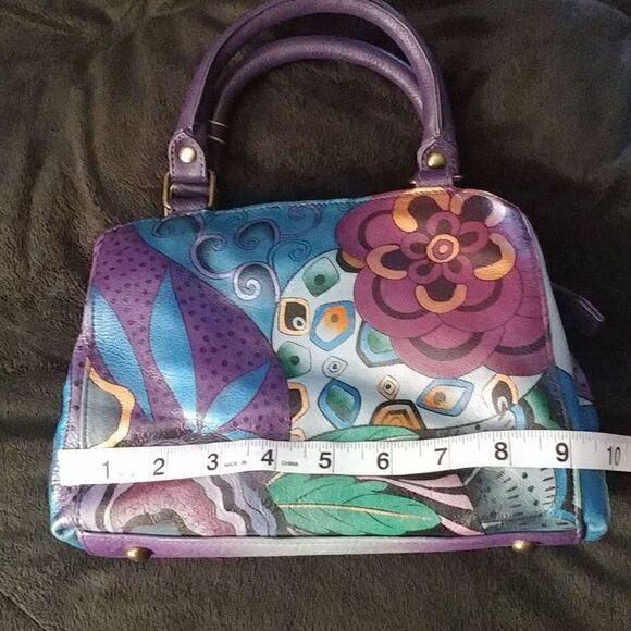 NWT Anuschka Multi Compartment Satchel - Picture 7 of 9